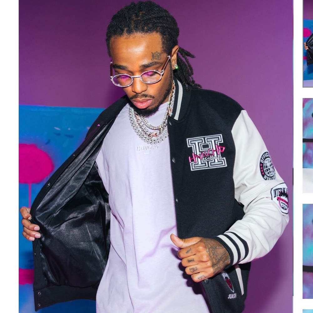 Quavo X BooHooMan Varsity Jacket
